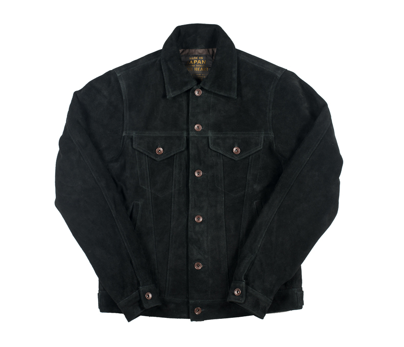 IRON HEART JAKET ジャケット Iron Heart Split Steer Modified Type III Jacket - Black